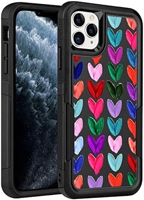 [5 σε 1 για iphone 15 Plus Κουτί,με 2 πακέτα προστατευτικό οθόνης + 2 πακέτα προστατευτικό φακού κάμερας,βαρύ-καθήκοντα ανθεκτικό