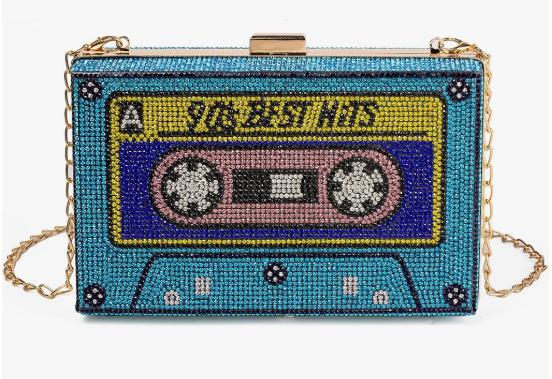 Γυναίκες Retro Crossbody τσάντα Rhinestone διασκεδαστικό μοναδικό βραδινό αγωνιστικό τσάντες για γυναίκες
