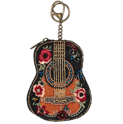 Beaded Coin Bag with Zipper Closure and Easy Open Hook Perfect for Organizing Coins Credit Cards and Small Personal Items