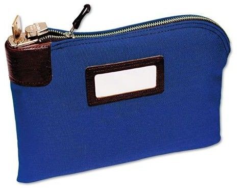 Βαριές τσάντες τραπεζικού φερμουάρ από ανθεκτικό 70D νάιλον με ανάγλυφο λογότυπο και κλειδαριά ασφαλείας για ασφαλή χειρισμό μετρητών