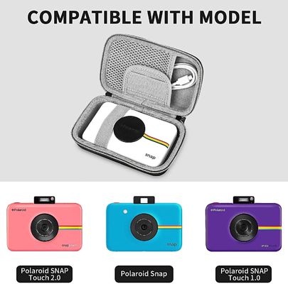 Polaroid της EVA μικρό ψηφιακών κάμερα υλικό PU περίπτωσης ντυμένο νάυλον