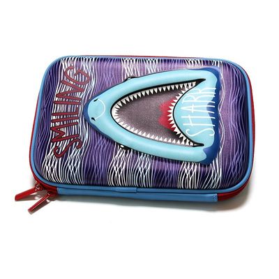 Προσαρμοσμένο 3D Touch EVA περιτυλίγμα μολύβδου με ντεμποσσάρισμα λογότυπο Μεγάλη χωρητικότητα σκληρό κέλυφος Κατάλληλο για αποθήκευση χαρτονομισμάτων και αξεσουάρ φοιτητών