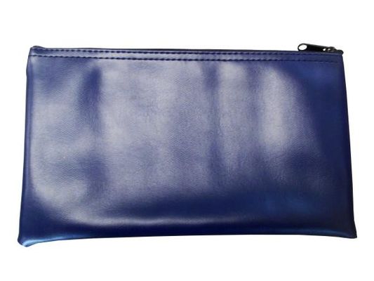 Προσαρμόσιμες τσάντες τράπεζας με φερμουάρ που διατίθενται σε διάφορα μεγέθη από PVC και δέρμα κατάλληλες για κατάθεση μετρητών