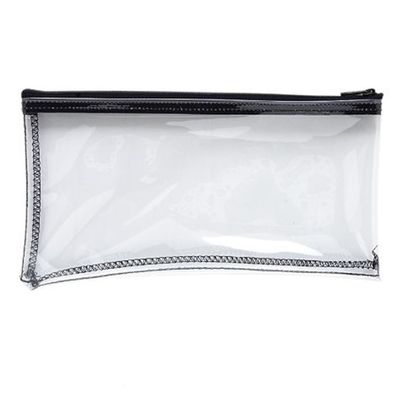 Αδιάβροχη σαφής ίντσα χρώματος 10.5*5.5 Pantone τσαντών τραπεζικών καταθέσεων κλειδώματος